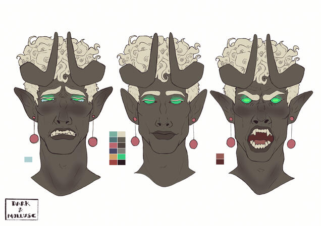 Alok Maveesnatan expression sheet