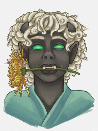 Little Alok portrait