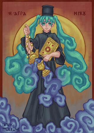 Orthodox priest Miku